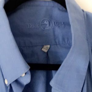 Duck Head Button Down shirt - blue
